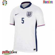 Camiseta Inglaterra John Stones #5 Primera Equipación Eurocopa 2024 manga corta